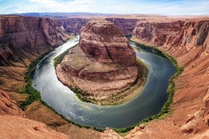 Vista panorámica del Gran Cañón del Colorado