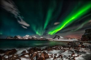 Aurora Boreal en Islandia.
