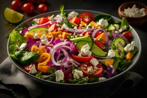 Verduras orgánicas salteadas en un wok, una opción saludable y deliciosa para incorporar alimentos naturales a tu dieta.